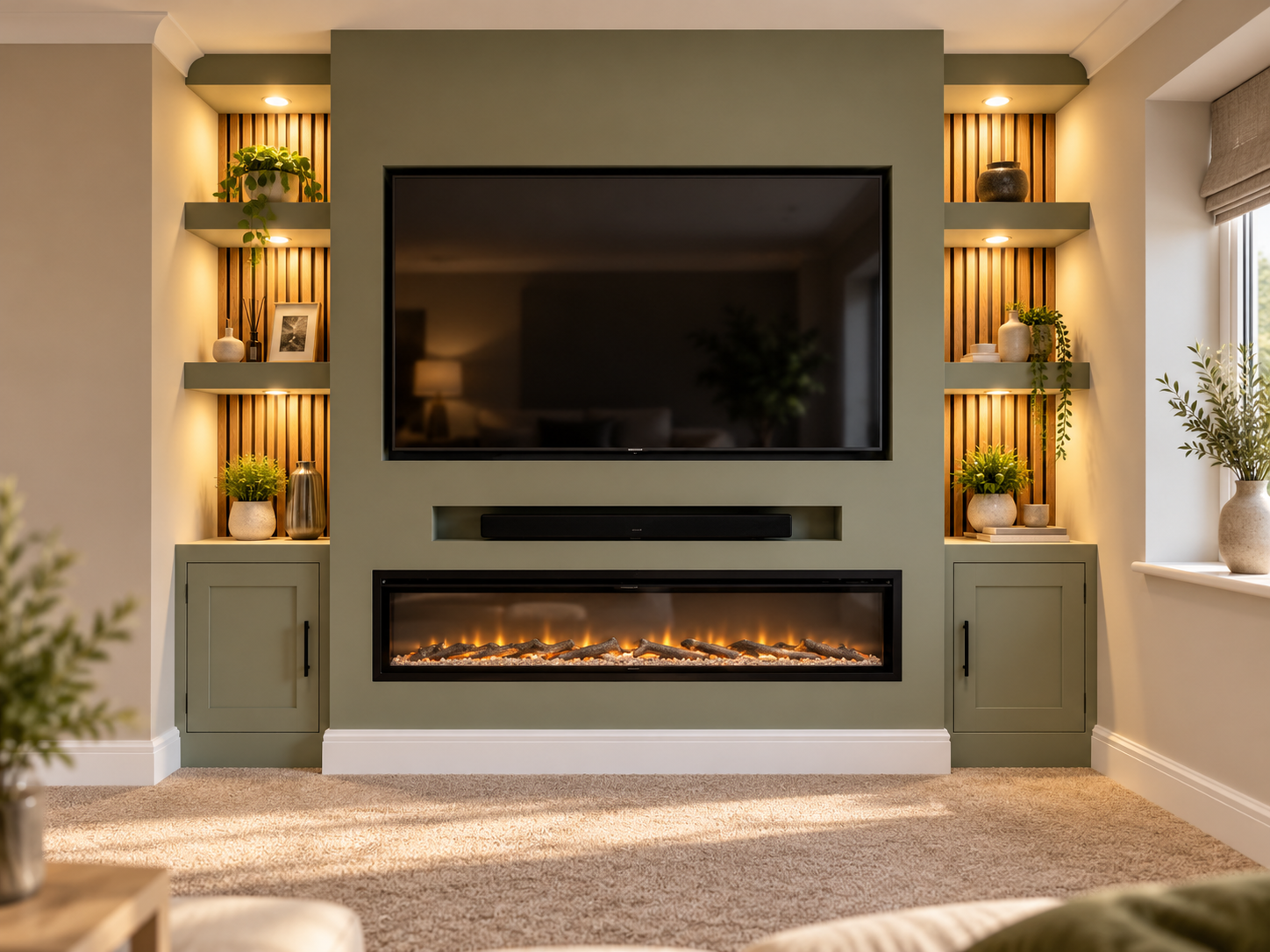Bespoke media wall